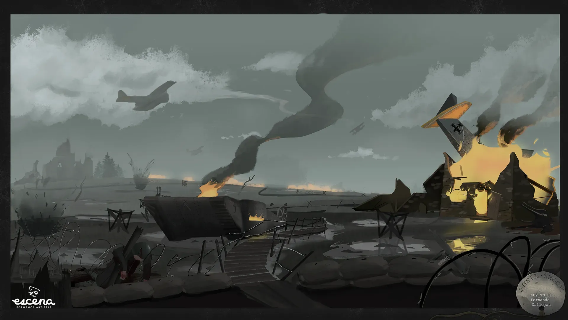 Arte de Shell Shock 23
